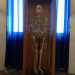 Uno scheletro umano conservato nella sezione dedicata all'anatomia